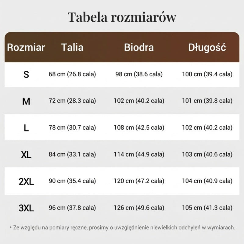 Spodnie z wysokim stanem